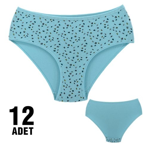 Dondeza 301-46 Desenli Bayan Bato 12'li