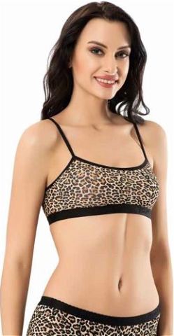 Mary Lüx 295 Leopar İp Askılı Bustiyer