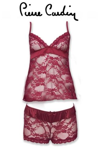 Pierre Cardin 4072 Kadın Dantelli Atlet Takım