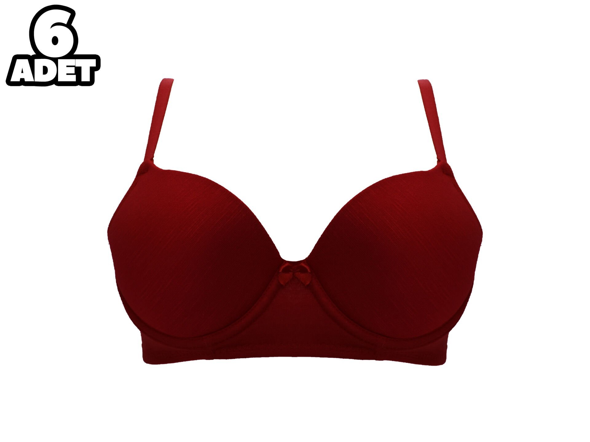 Liza 1019 Nefes Alan Bayan Desteksiz Sütyen 6'lı