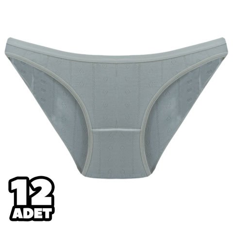 Tutku 0679 Jakarlı Bayan Bikini 12'li