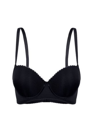 Aysemin 5154 B Cup (75-80-85-90) Balenli Destekli  Bayan Sütyen 6'lı