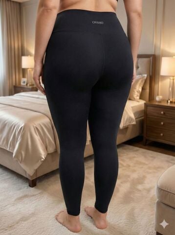 Vogsing 188 (3XL-4XL-5XL) Dalgıç Oyhoo Şardonlu Bayan Tayt 6'lı