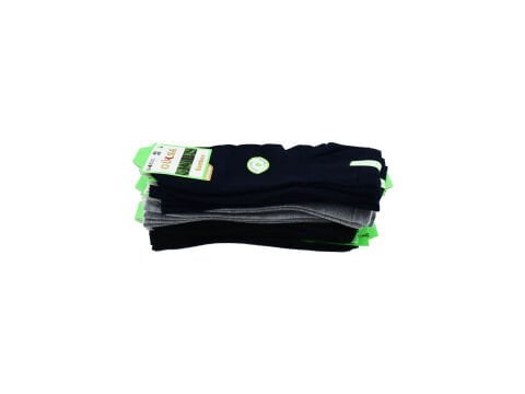 Gülsa (40-45) Dikişsiz Yarım Konç Erkek Bambu Patik Çorap 12'li