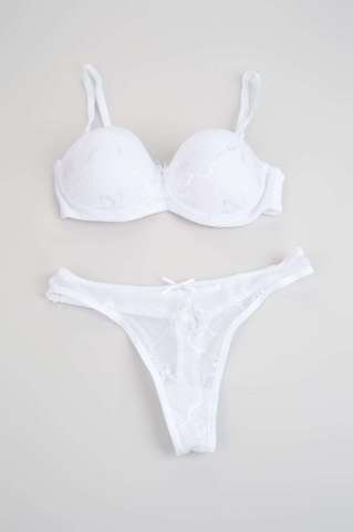 Pierre Cardin 4320 Desteksiz Sütyen Külot Takımı