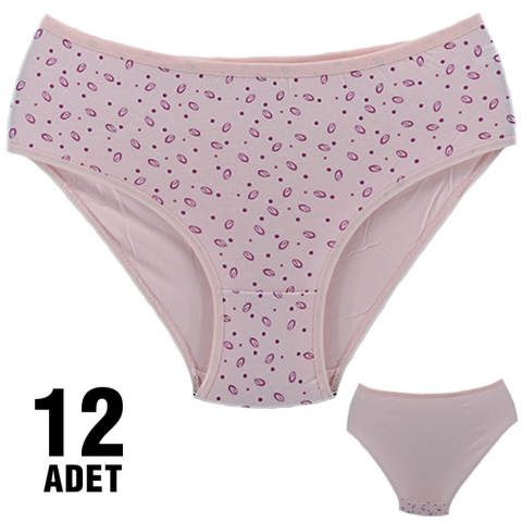 Dondeza 301-31 Desenli Bayan Bato 12'li