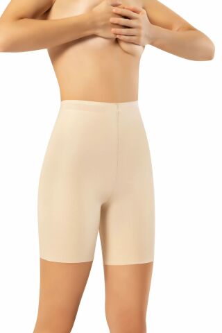 MF MISS FLEX 6002 Lazer Kesim Yüksek Bel Silikonlu Şort Korse