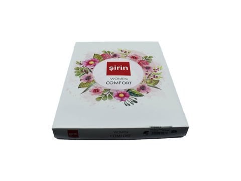 Şirin 4030-32 Dikişsiz Bayan Penye Patik Çorap 12'li