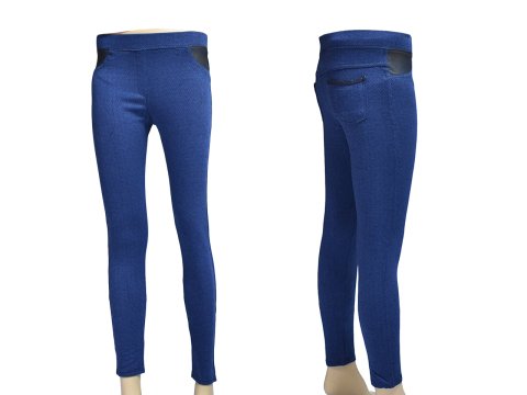 Mary lüx 856 Ön Cep Derili Bayan Pantolon Tayt