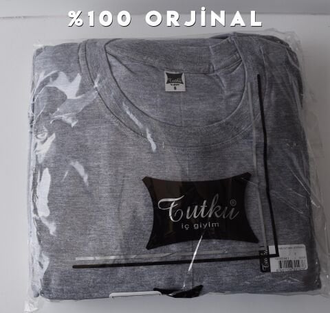 Tutku 0105 Erkek Renkli Penye Sıfır Yaka Fanila 6'lı