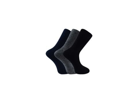 Aldano 05-4 Lambswool Yün Kışlık Erkek Soket 12'li
