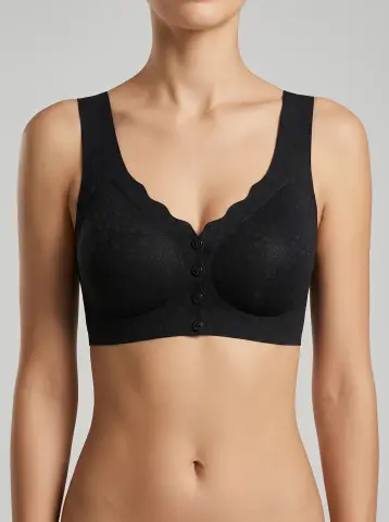 Layza 913 (M-L-XL-XXL) Lazer Kesim Hayalet Dikişsiz Bayan Sütyen 6'lı