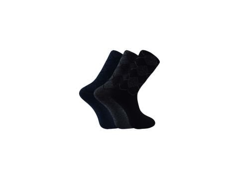Aldano 05-7 Lambswool Yün Kışlık Erkek Soket 12'li