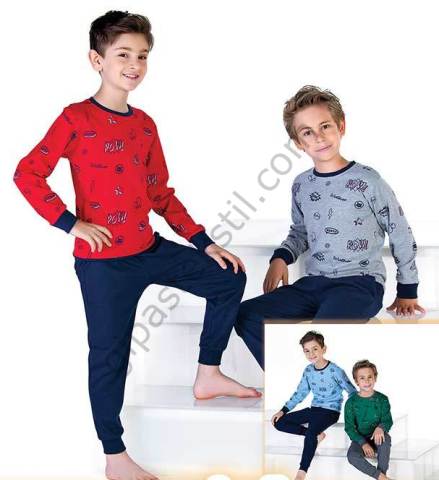 ELSİMA ERKEK ÇOCUK PİJAMA TAKIM 324