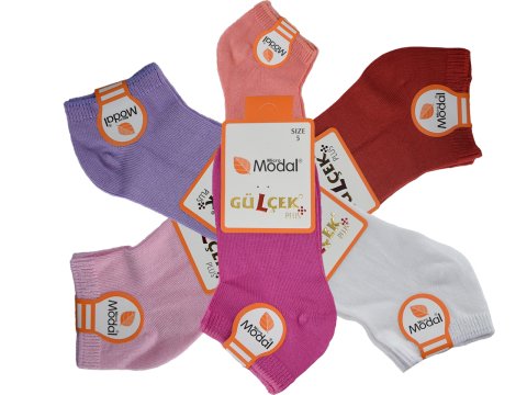 Gülçek Kız Erkek Çocuk Modal Patik 12'li