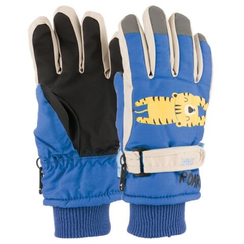 Kitti 421-13 (4-9 Yaş) Erkek Çocuk Kar Eldiveni 6'lı