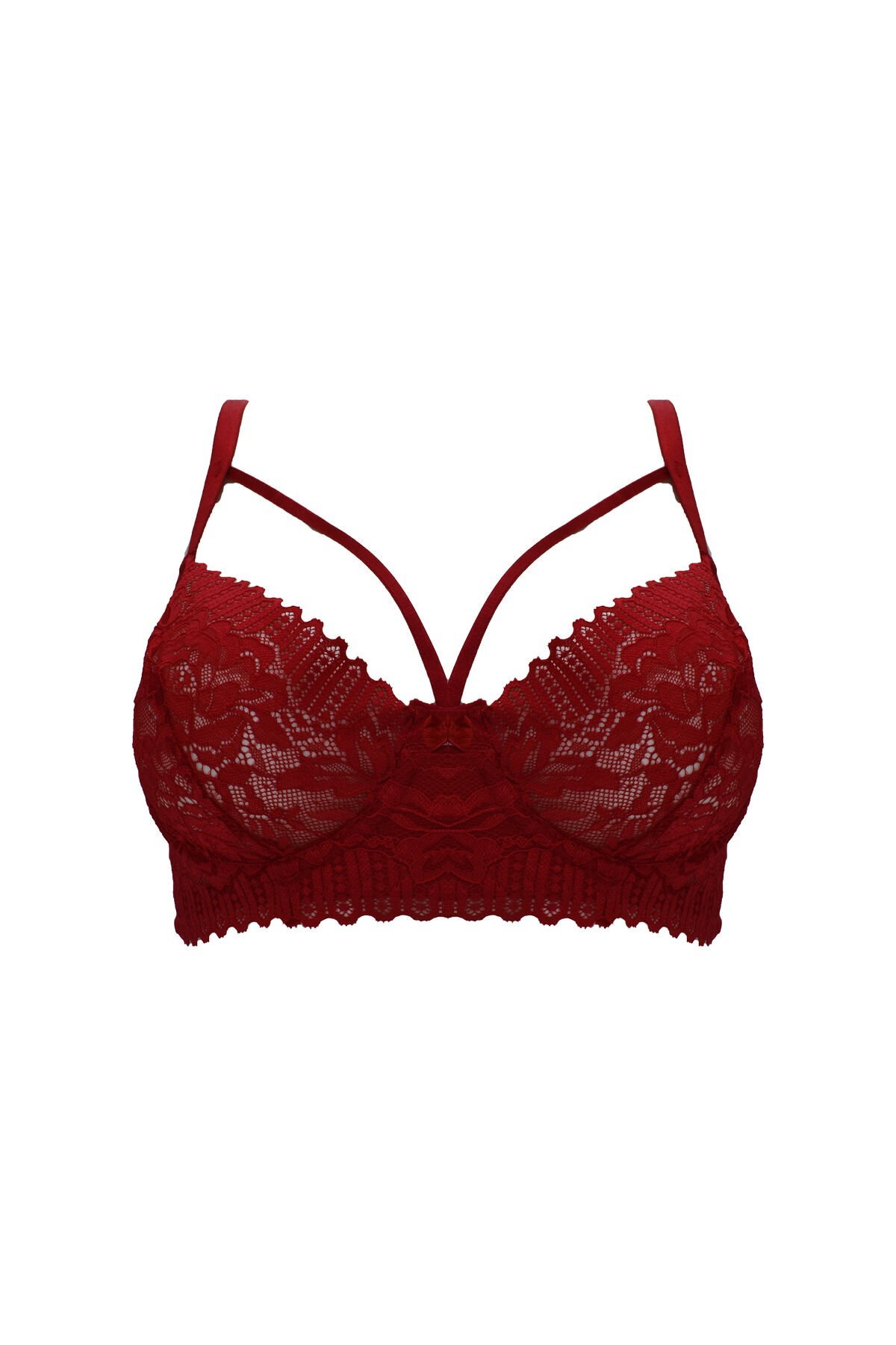 Liza 2470 B Cup Dantelli Toparlayıcı Çapraz Bayan Sütyen 6'lı