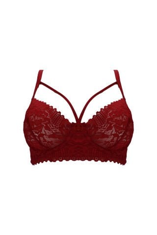 Liza 2470 B Cup Dantelli Toparlayıcı Çapraz Bayan Sütyen 6'lı