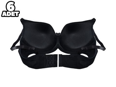 Liza 2090 C Cup Jakarlı Bayan Desteksiz Sütyen 6'lı