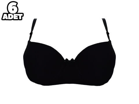Liza 2090 C Cup Jakarlı Bayan Desteksiz Sütyen 6'lı