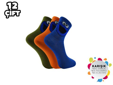 Esinti 20-3 Bayan Kolej Çorap 12'li