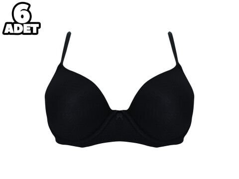 Liza 2080 Jakarlı Bayan Desteksiz Sütyen 6'lı