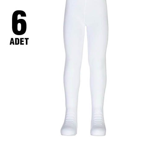 Saks Micro 50 Denye Kız Çocuk Külotlu Çorap 6'lı