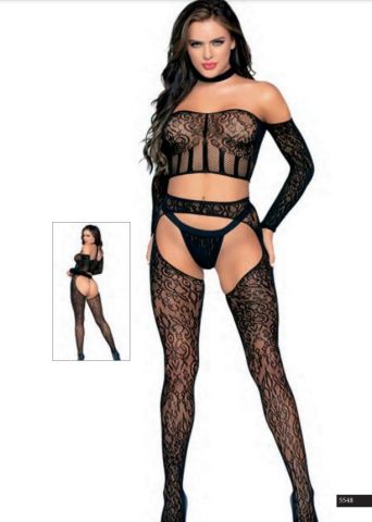 NIGHTLIGHT 5548 Bayan Vücut Çorabı