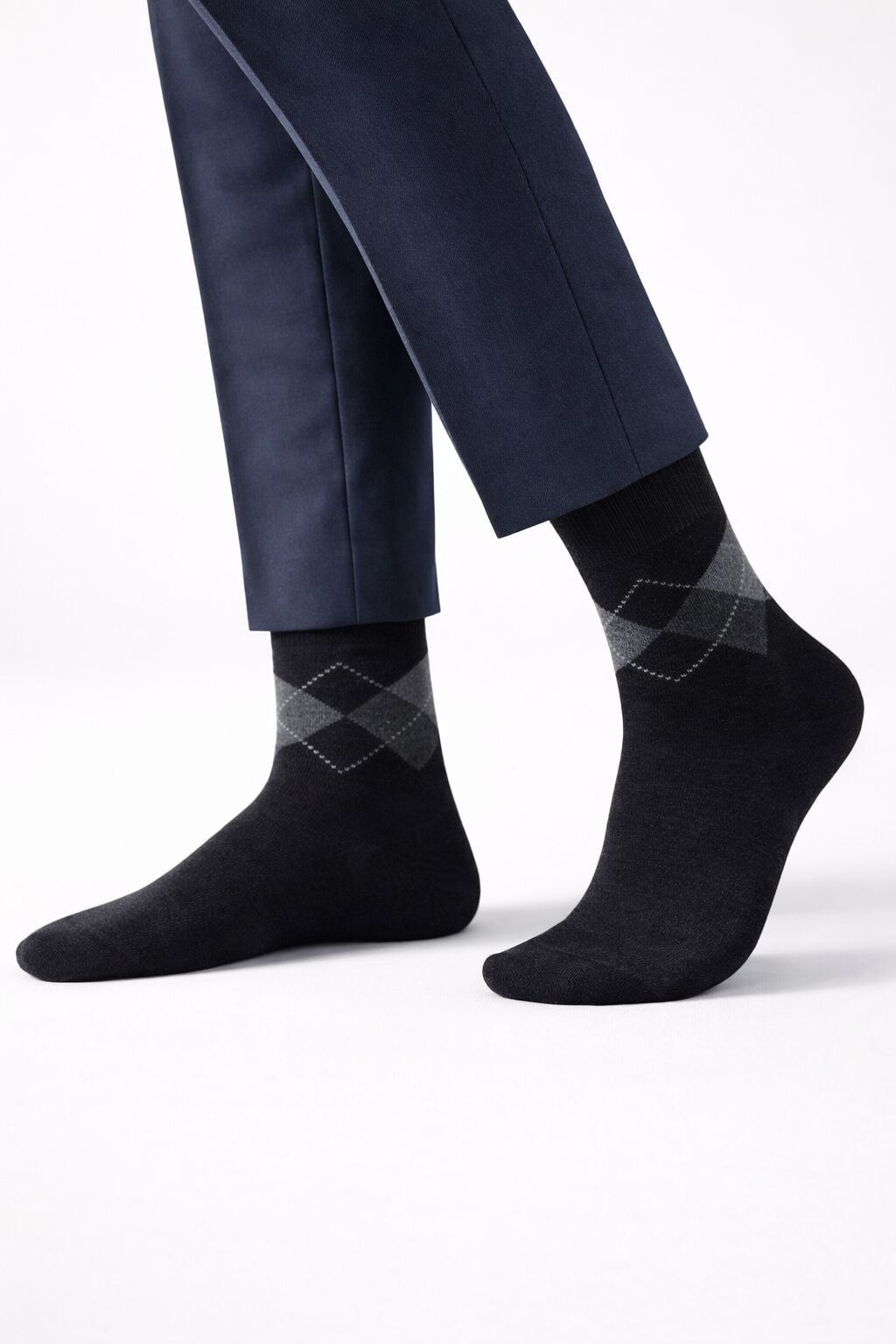 Aytuğ 24003 (41-45) Dikişsiz Erkek Bambu Soket Çorap 12'li