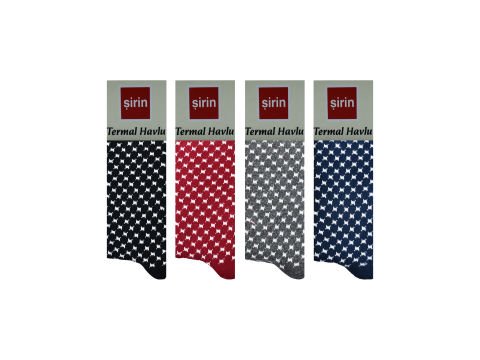 Şirin 5750-3 Bayan Termal Havlu Soket 12'li