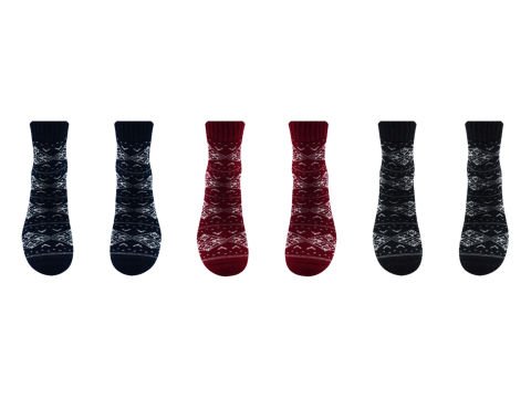 Şirin 5750-4 Bayan Termal Havlu Soket 12'li