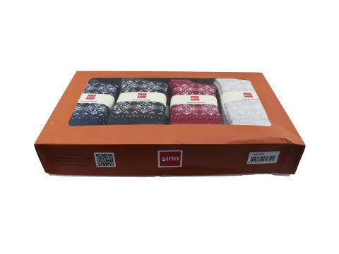 Şirin 5750-4 Bayan Termal Havlu Soket 12'li