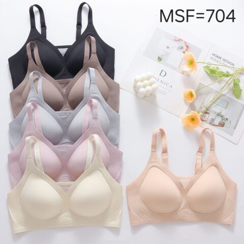 Miss Feliz 704 (M-L-XL-XXL) Zero Gram Lazer Kesim Bayan Sütyen 6'lı