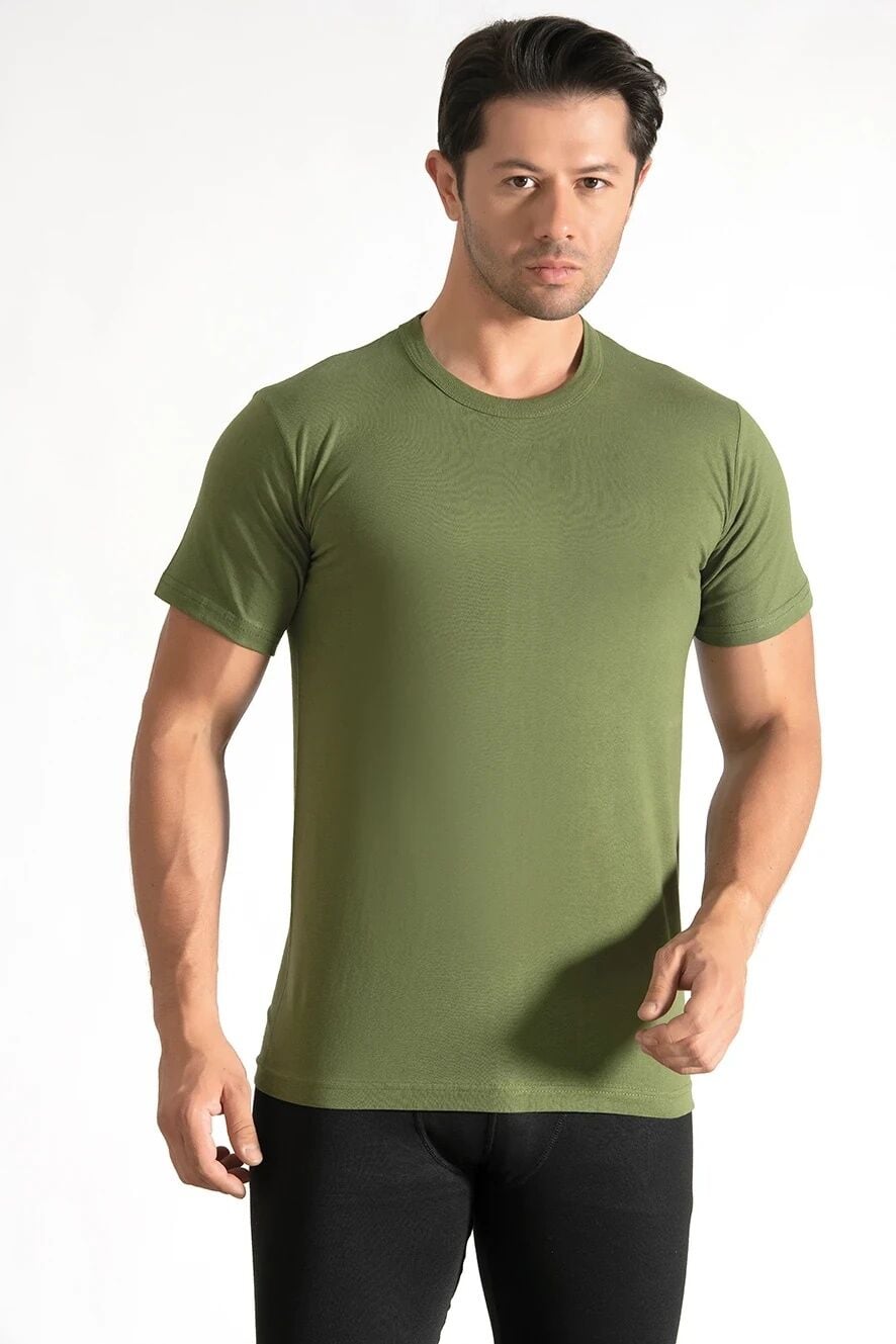 Seher 0003 Renkli Sıfır Yaka Erkek Fanila 6'lı