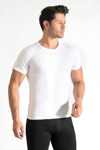 Seher 0003 Renkli Sıfır Yaka Erkek Fanila 6'lı