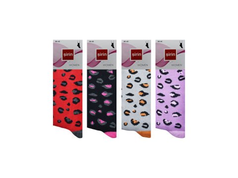 Şirin 4000-102 Bayan Penye Çorap 12'li