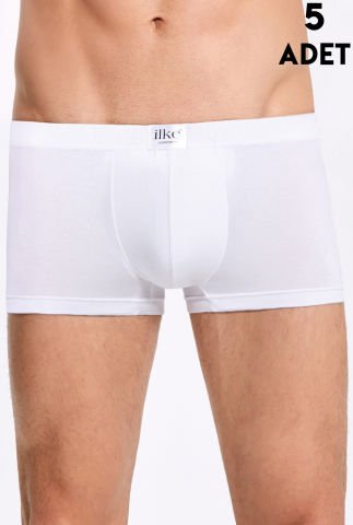 İlke 1606 Bambu Erkek Boxer 5'li BORDO - 2XL