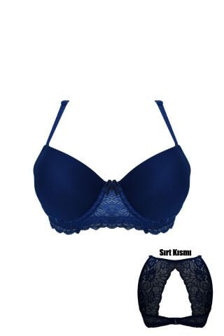 Liza 2510 B Cup Micro Balenli Destekli Sırt Dekolte Bayan Sütyen 6'lı