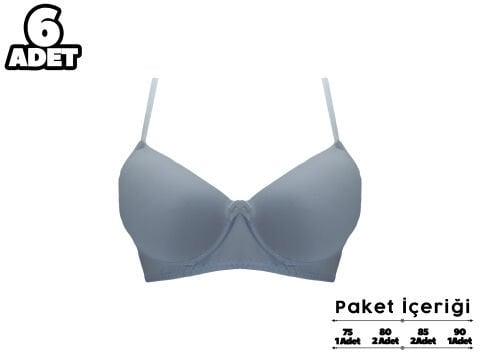 Liza 2260 Balensiz Destekli Sütyen 6'lı