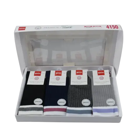 Şirin 4150-112 (36-40) Dikişsiz Bayan Penye Çorap 12'li