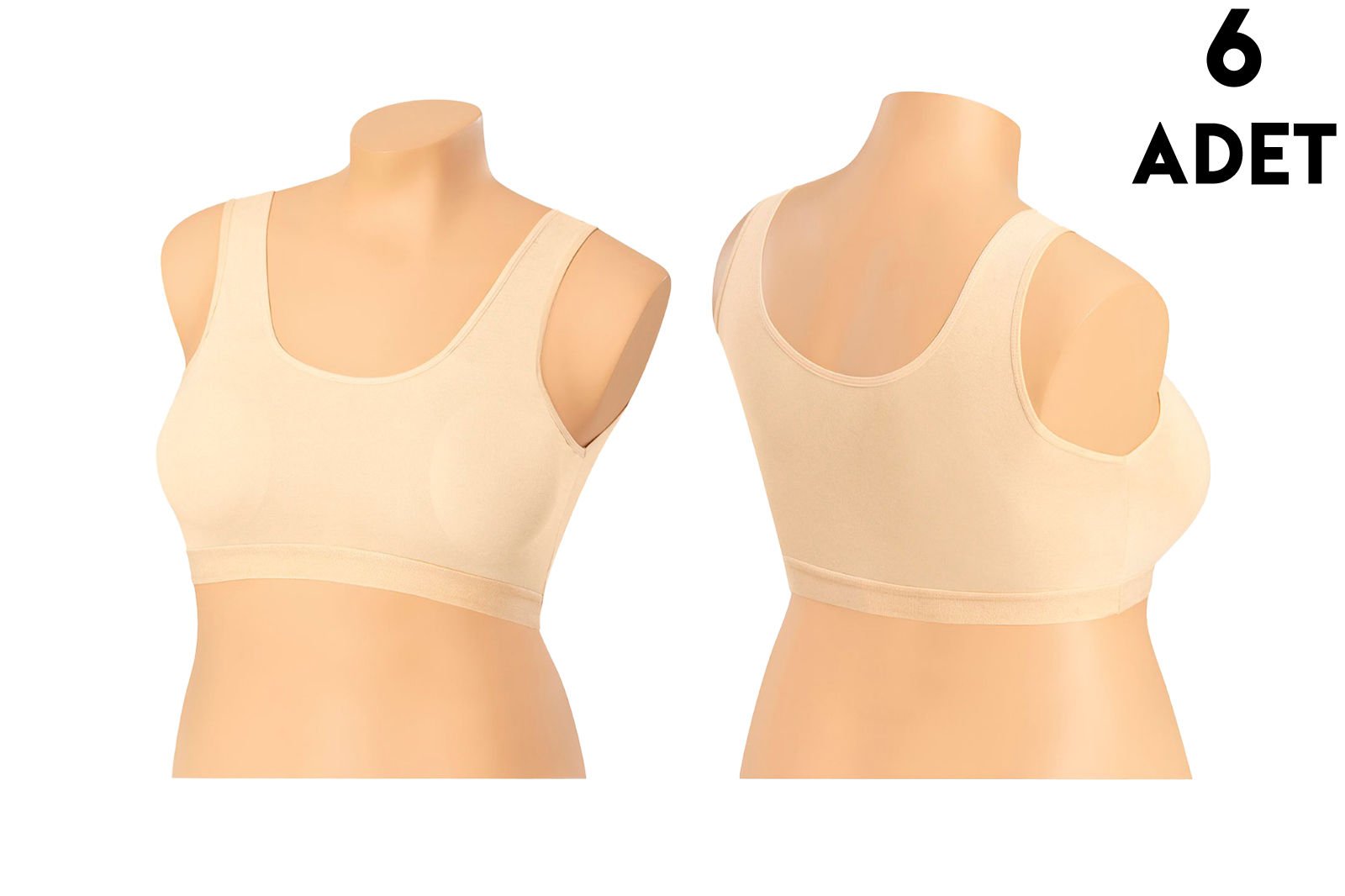 Dondeza 5064 Bayan Battal Bustiyer 6'lı TEN - 110/115