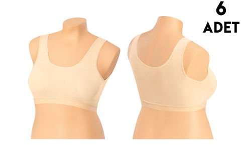 Dondeza 5064 Bayan Battal Bustiyer 6'lı TEN - 110/115