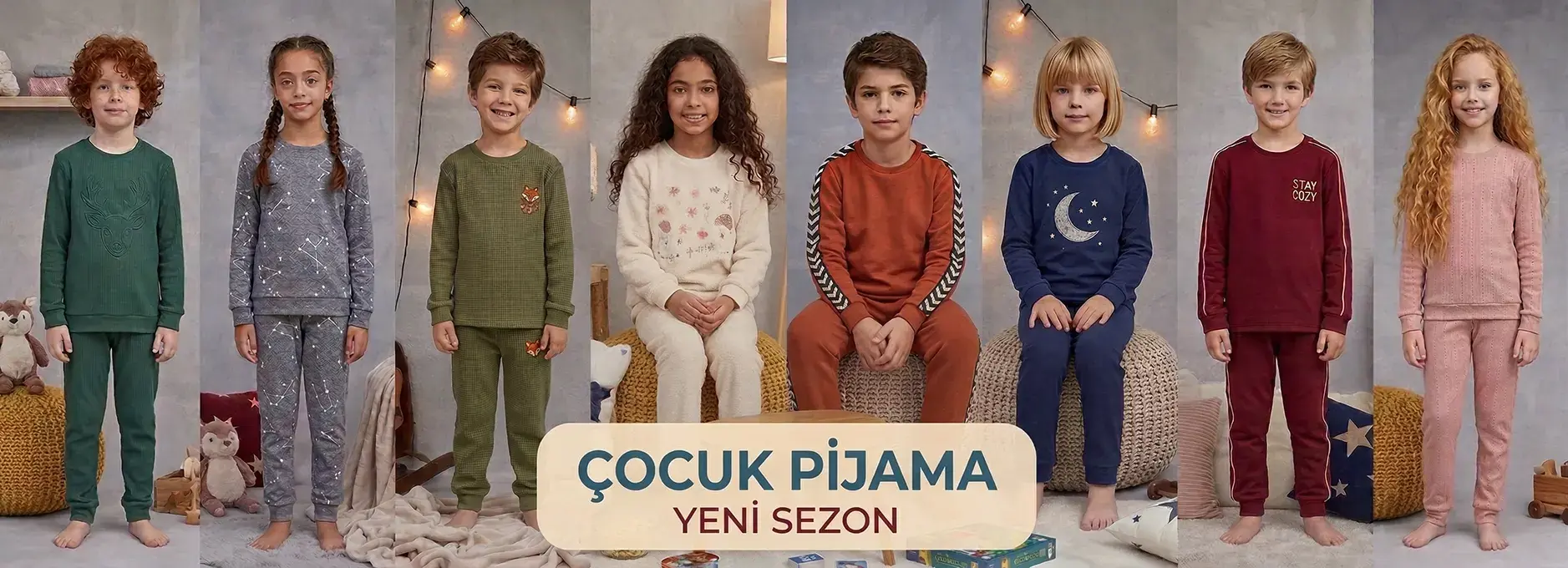 Elsima Çocuk Pijama Takım